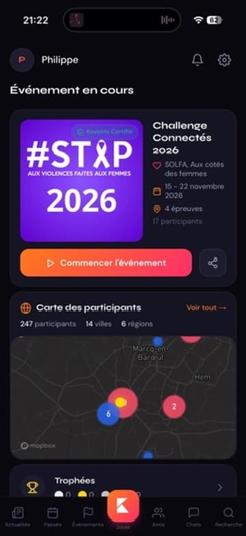 Liste des amis